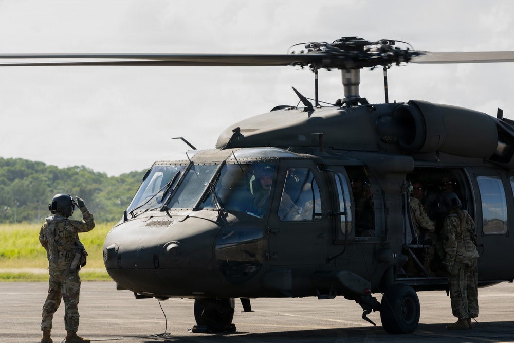 PRNG DV and local agencies visit to Ceiba