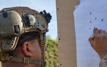 U.S. Marines with FAST Company Europe and Cyprus Special Forces range day