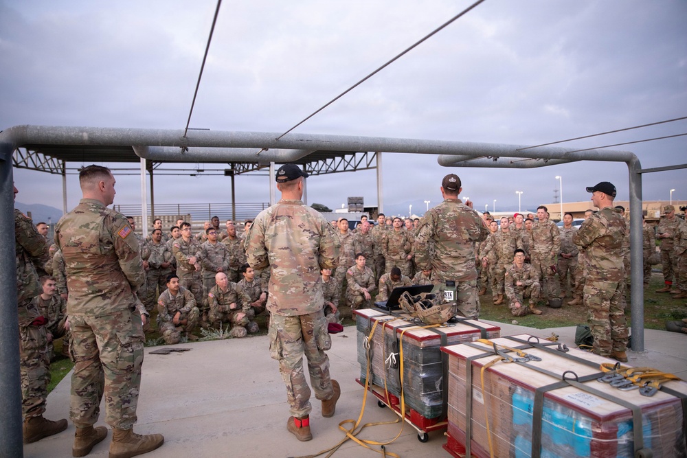 416th CA BN Airborne Operations