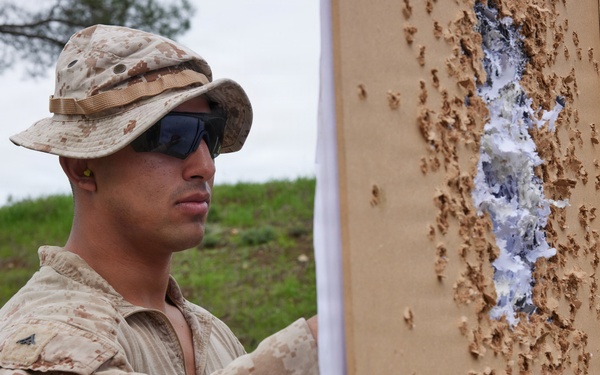 U.S. Marines with FAST Company Europe and Cyprus Special Forces range day