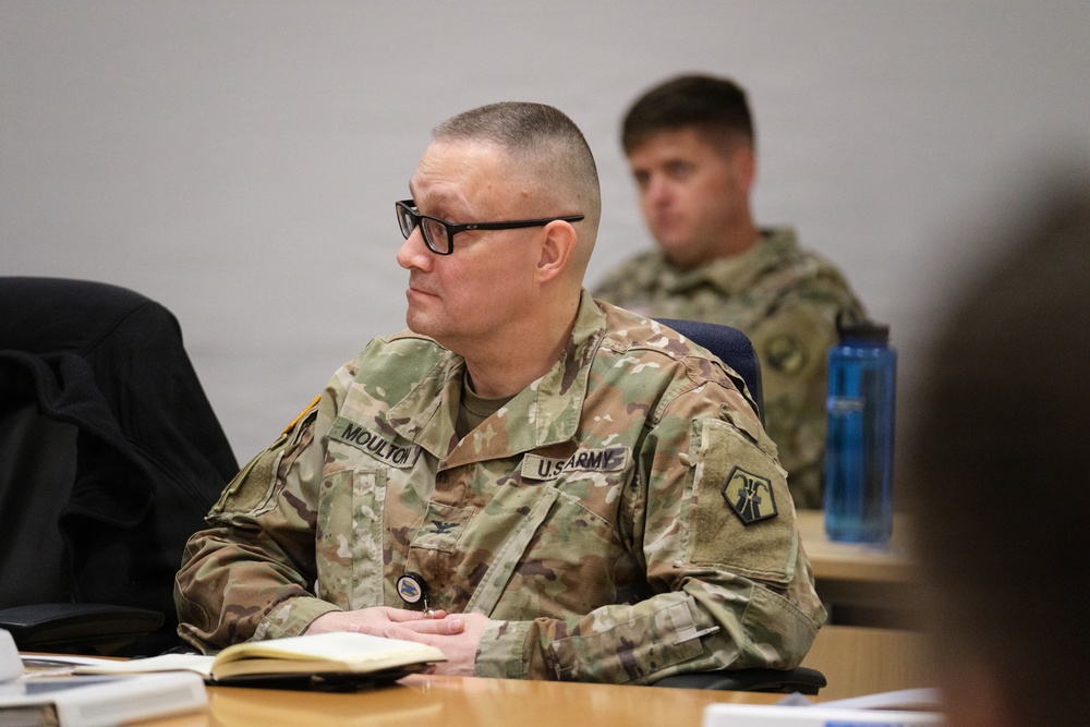 Army Reserve Unit in Europe hosts Annual Training Brief
