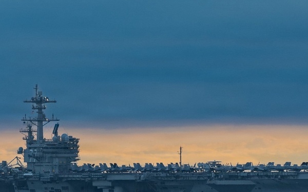 USS Gonzalez Integrates with Carrier Strike Group TEN During Group Sail