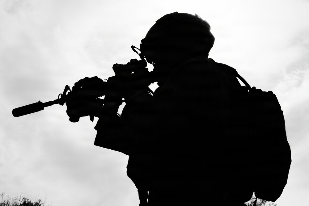 U.S. Marines with FAST Company Europe and Cyprus Special Forces range day