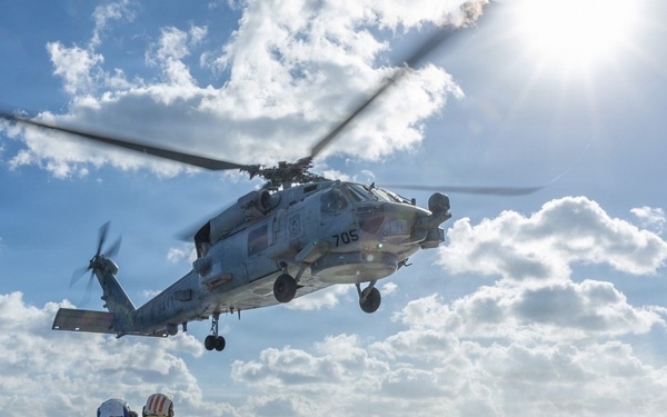 USS Gonzalez Integrates with Carrier Strike Group TEN During Group Sail