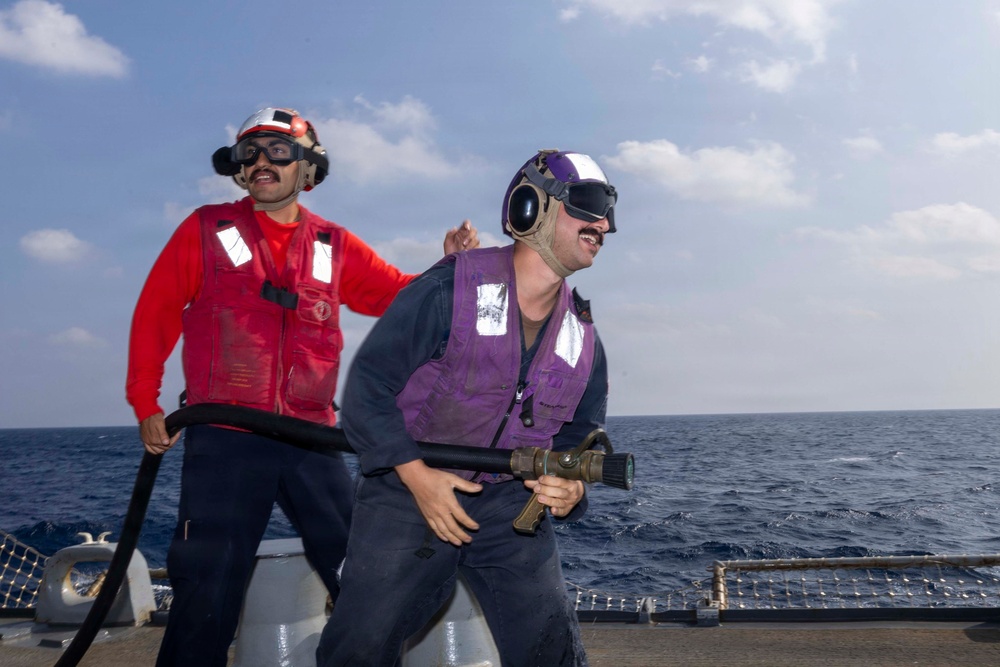 USS Michael Murphy conducts routine operations