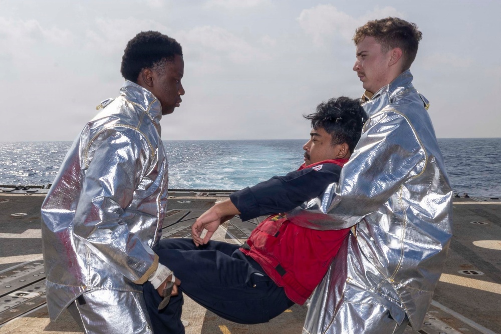 USS Michael Murphy conducts routine operations