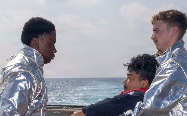 USS Michael Murphy conducts routine operations