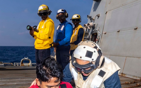 USS Michael Murphy conducts routine operations