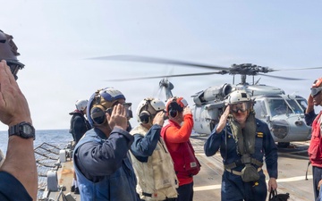 USS Michael Murphy conducts routine operations