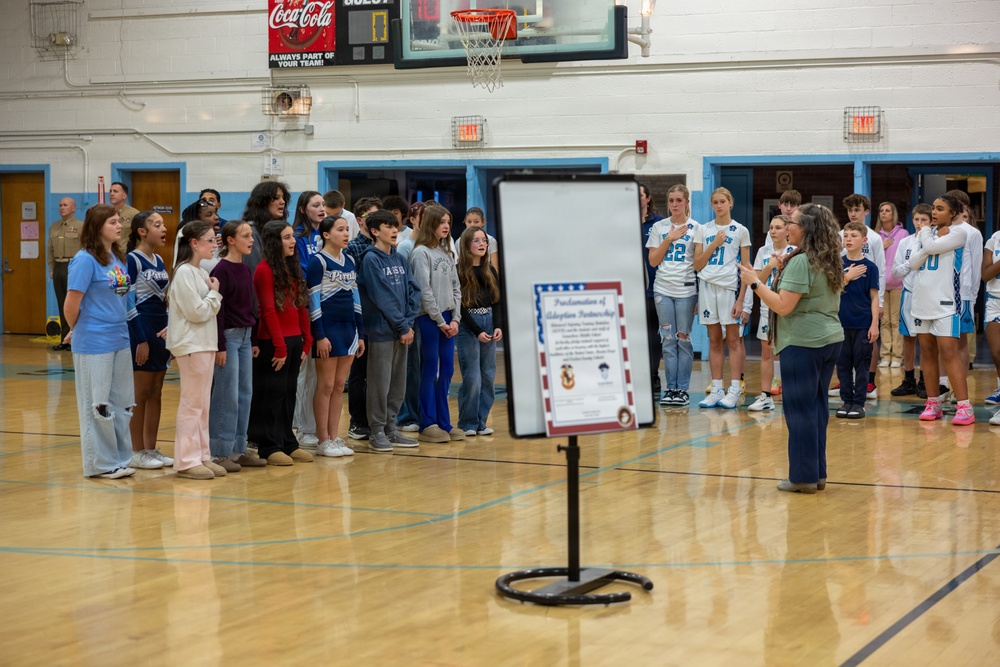 SOI-E Adopts Swansboro Middle School