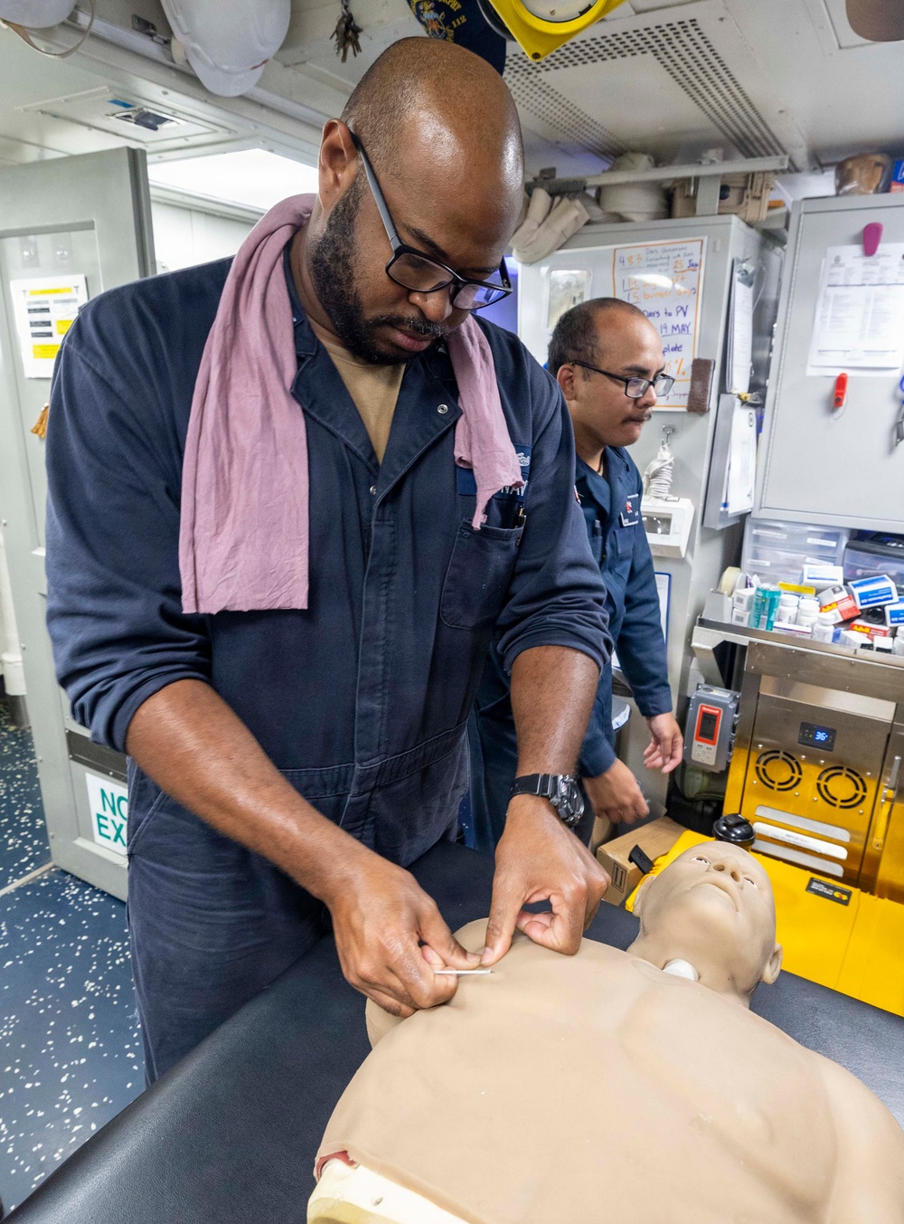 USS Michael Murphy conducts routine operations