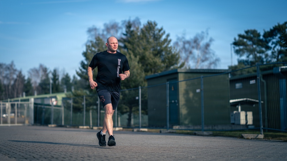 10th AAMDC Soldiers Conduct NCO PT