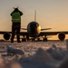 Frigid day on the flight line