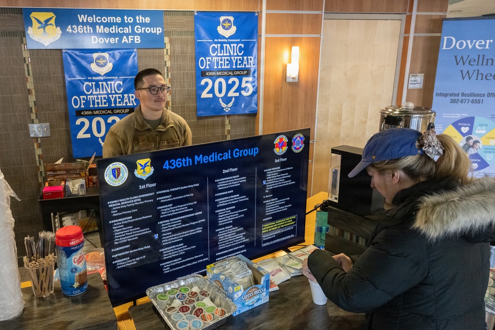 436th MDG recognized as AMC Clinic of the Year two years in a row