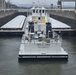The motor vessel Tamela Leigh locks through Arthur V. Ormond Lock and Dam (No. 9)