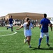 Her college soccer comeback started in Mideast deployment
