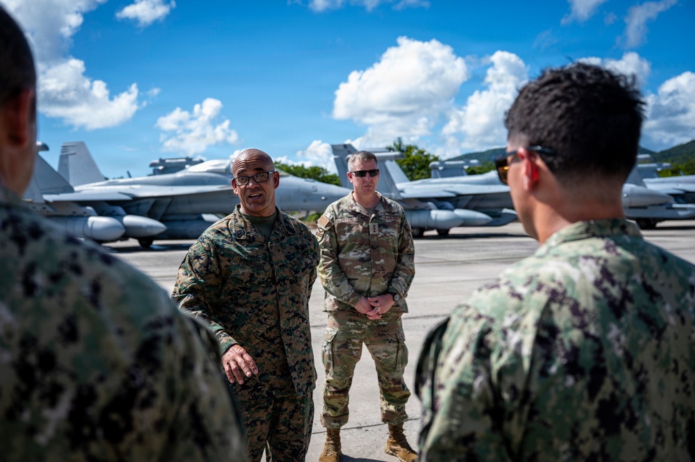 SOUTHCOM command visits Puerto Rico