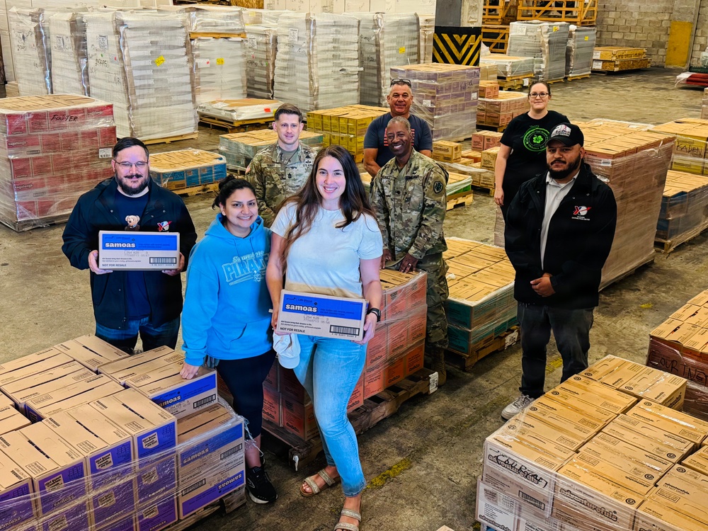 A Taste of Home, Delivered: Army & Air Force Exchange Service Ships More Than 210,000 Boxes of Girl Scout Cookies Overseas