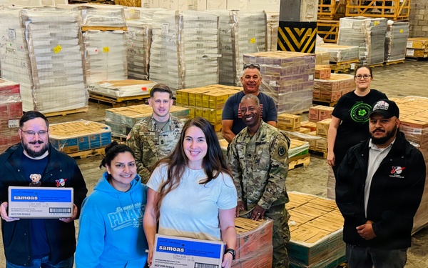 A Taste of Home, Delivered: Army &amp; Air Force Exchange Service Ships More Than 210,000 Boxes of Girl Scout Cookies Overseas