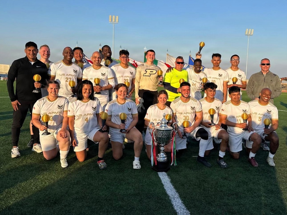 Her college soccer comeback started in Mideast deployment