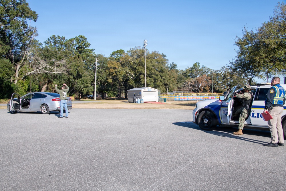 Naval Air Station Jacksonville Citadel Shield-Solid Curtain 2026