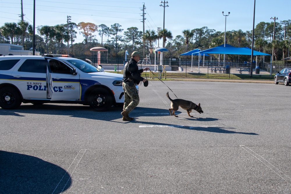 Naval Air Station Jacksonville Citadel Shield-Solid Curtain 2026