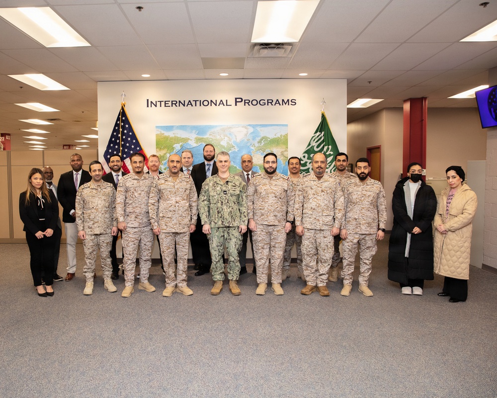 Royal Saudi Naval Forces director of supply visits NAVSUP WSS
