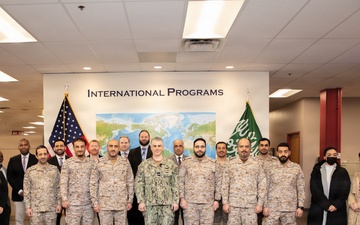 Royal Saudi Naval Forces director of supply visits NAVSUP WSS