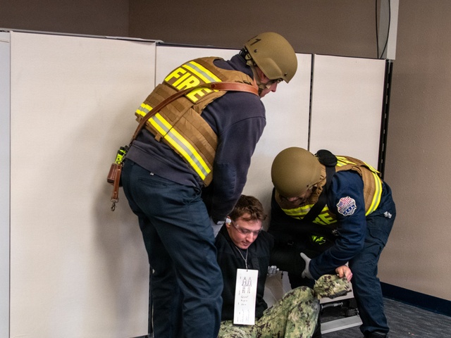 Naval Air Station Jacksonville Citadel Shield-Solid Curtain 2026