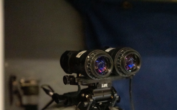 The 14th Airlift Squadron conducts a nighttime dissimular formation flight during Exercise Palmetto Reach