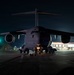 The 14th Airlift Squadron conducts a nighttime dissimular formation flight during Exercise Palmetto Reach