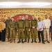 Israeli Defense Force personnel visited Marine Corps Logistics Command (MARCORLOGCOM)