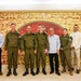 Israeli Defense Force personnel visited Marine Corps Logistics Command (MARCORLOGCOM)