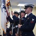 Coast Guard Color Guard Team Presents Colors at the 46th Coast Guard Cutter Blackthorn Memorial