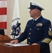 Coast Guard Member Speaks at the 46th Coast Guard Cutter Blackthorn Memorial