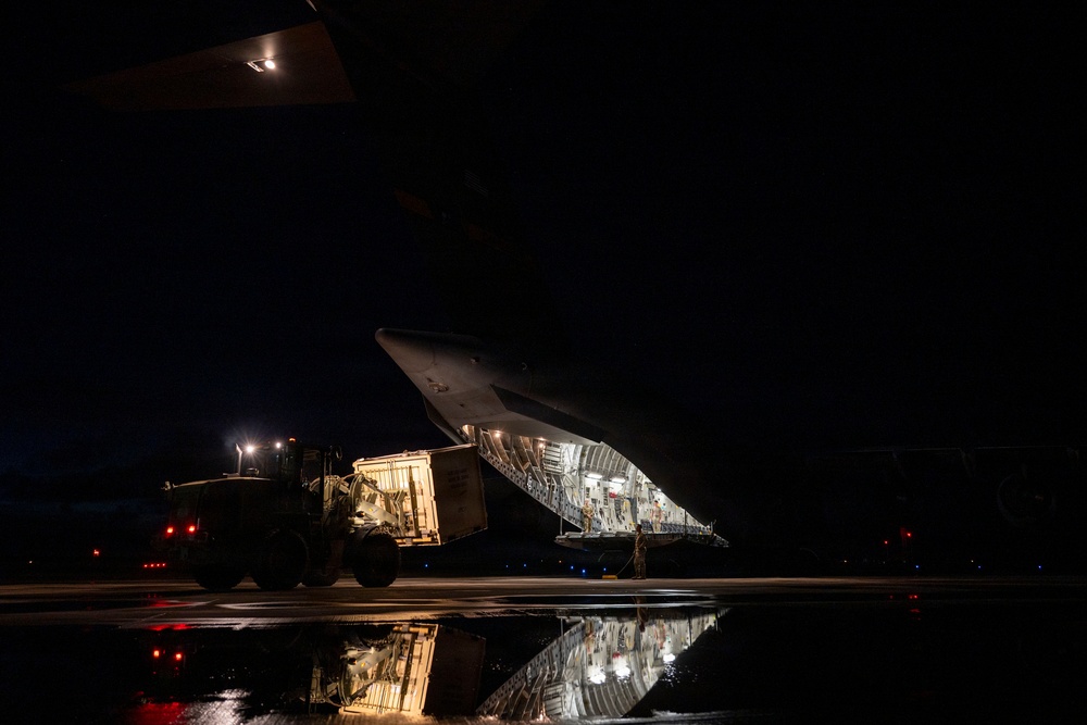 The 437th Airlift Wing conducts a community engagement event during Exercise Palmetto Reach