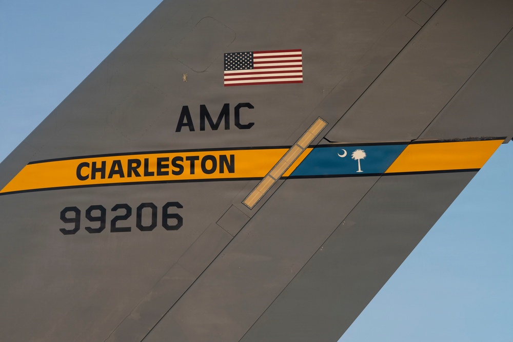 The 437th Airlift Wing conducts a community engagement event during Exercise Palmetto Reach