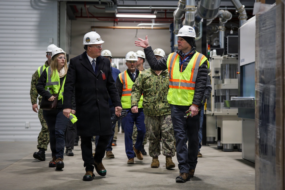 The Honorable Brendan P. Rogers, Assistant Secretary of the Navy Visits Portsmouth Naval Shipyard