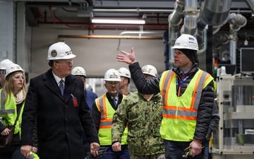 The Honorable Brendan P. Rogers, Assistant Secretary of the Navy Visits Portsmouth Naval Shipyard