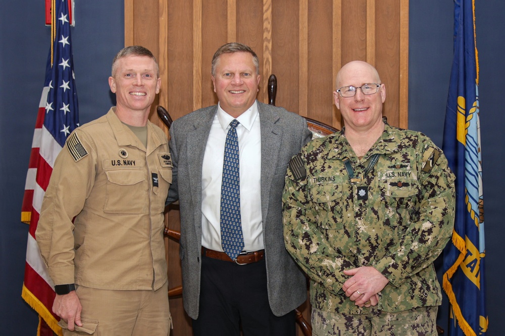 The Honorable Brendan P. Rogers, Assistant Secretary of the Navy Visits Portsmouth Naval Shipyard