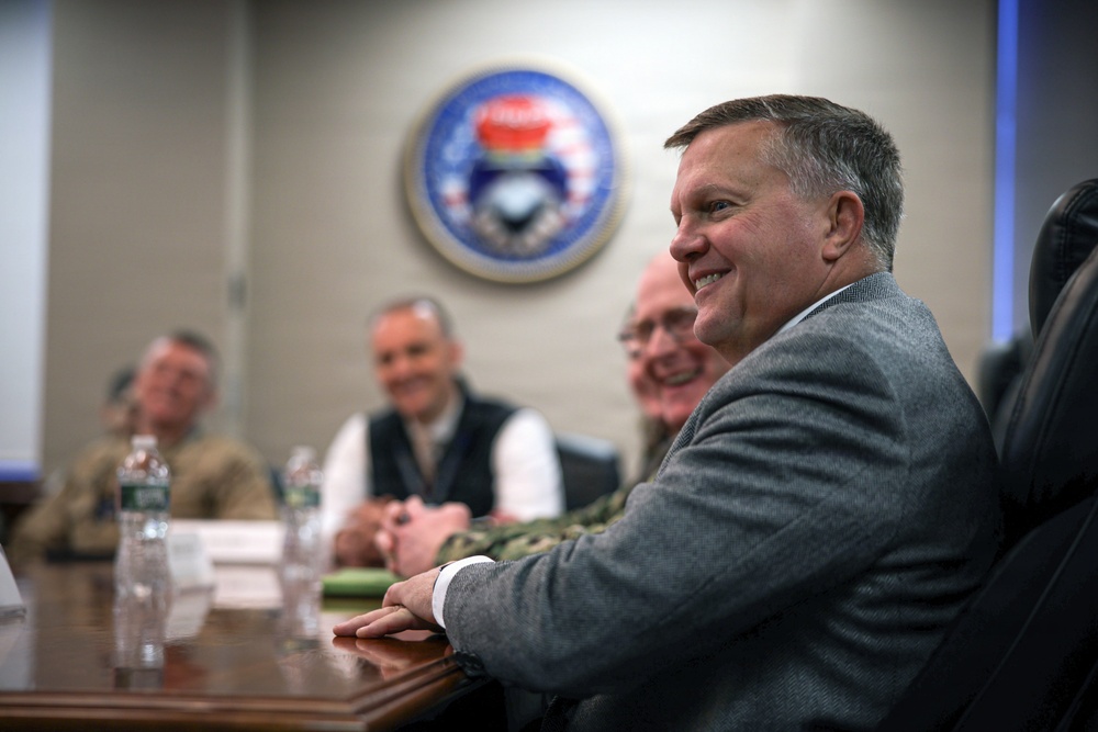 The Honorable Brendan P. Rogers, Assistant Secretary of the Navy Visits Portsmouth Naval Shipyard