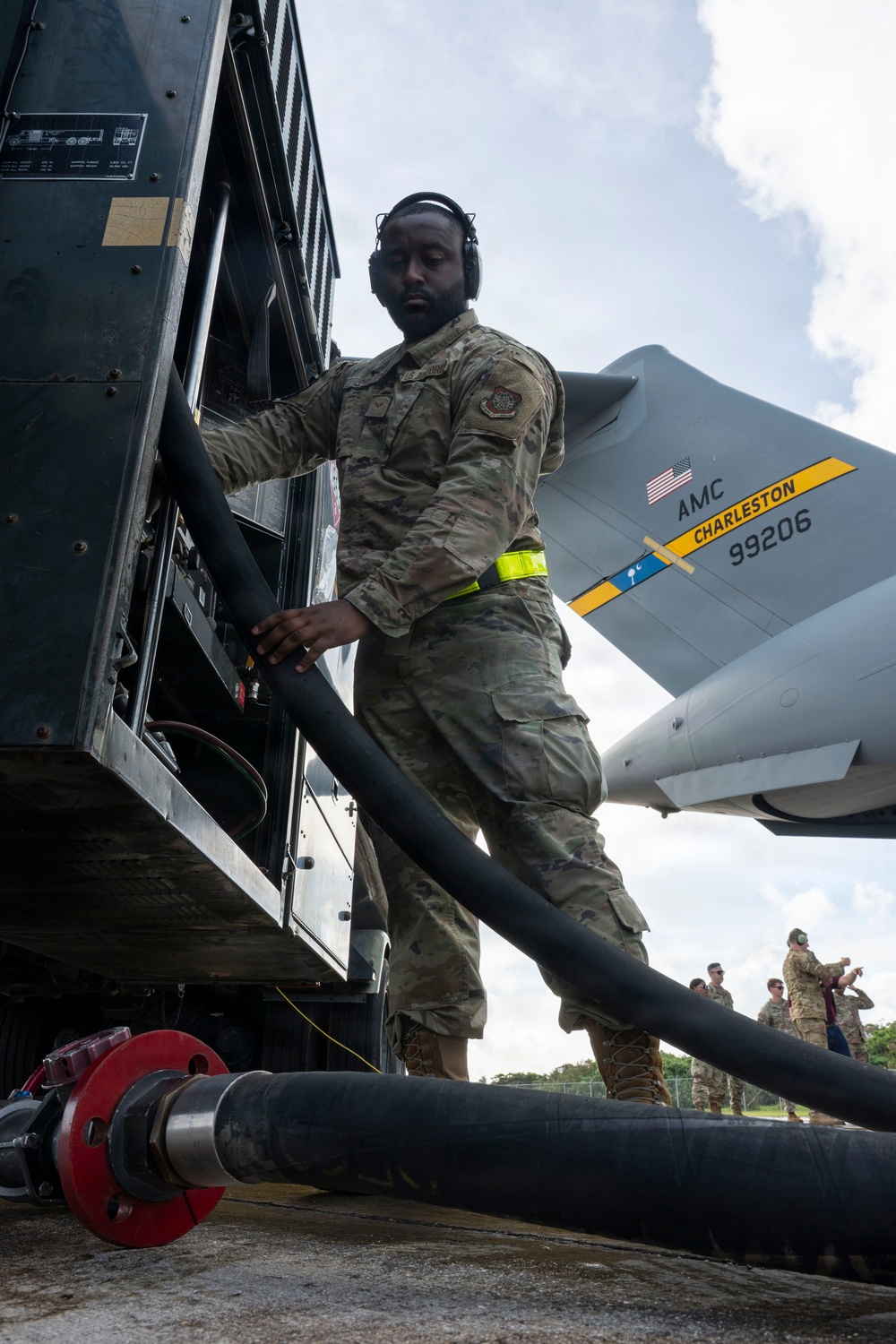 The 437th Airlift Wing conducts a community engagement event during Exercise Palmetto Reach