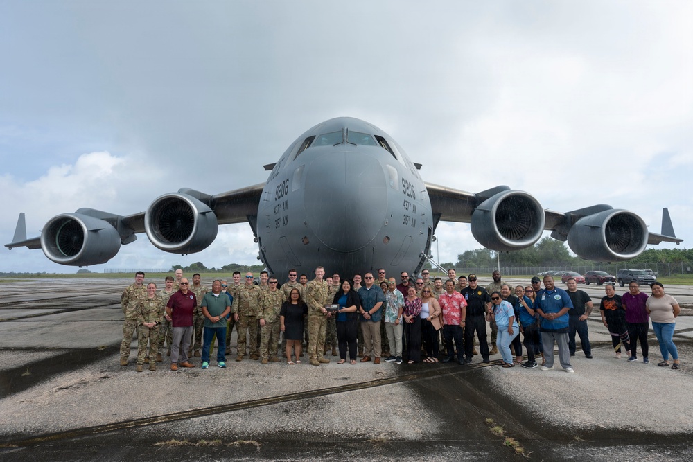 The 437th Airlift Wing conducts a community engagement event during Exercise Palmetto Reach