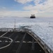 USCGC Polar Star (WAGB 10) escorts motor vessel Stena Polaris through the ice-covered Ross Sea to McMurdo Station during Operation Deep Freeze 2026