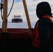 USCGC Polar Star (WAGB 10) escorts motor vessel Stena Polaris through the ice-covered Ross Sea to McMurdo Station during Operation Deep Freeze 2026