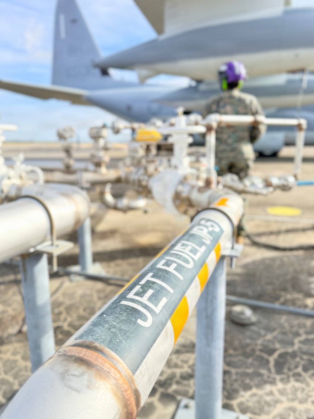 Portrait of Marines Fueling the Mission