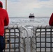 USCGC Polar Star (WAGB 10) escorts motor vessel Stena Polaris through the ice-covered Ross Sea to McMurdo Station during Operation Deep Freeze 2026