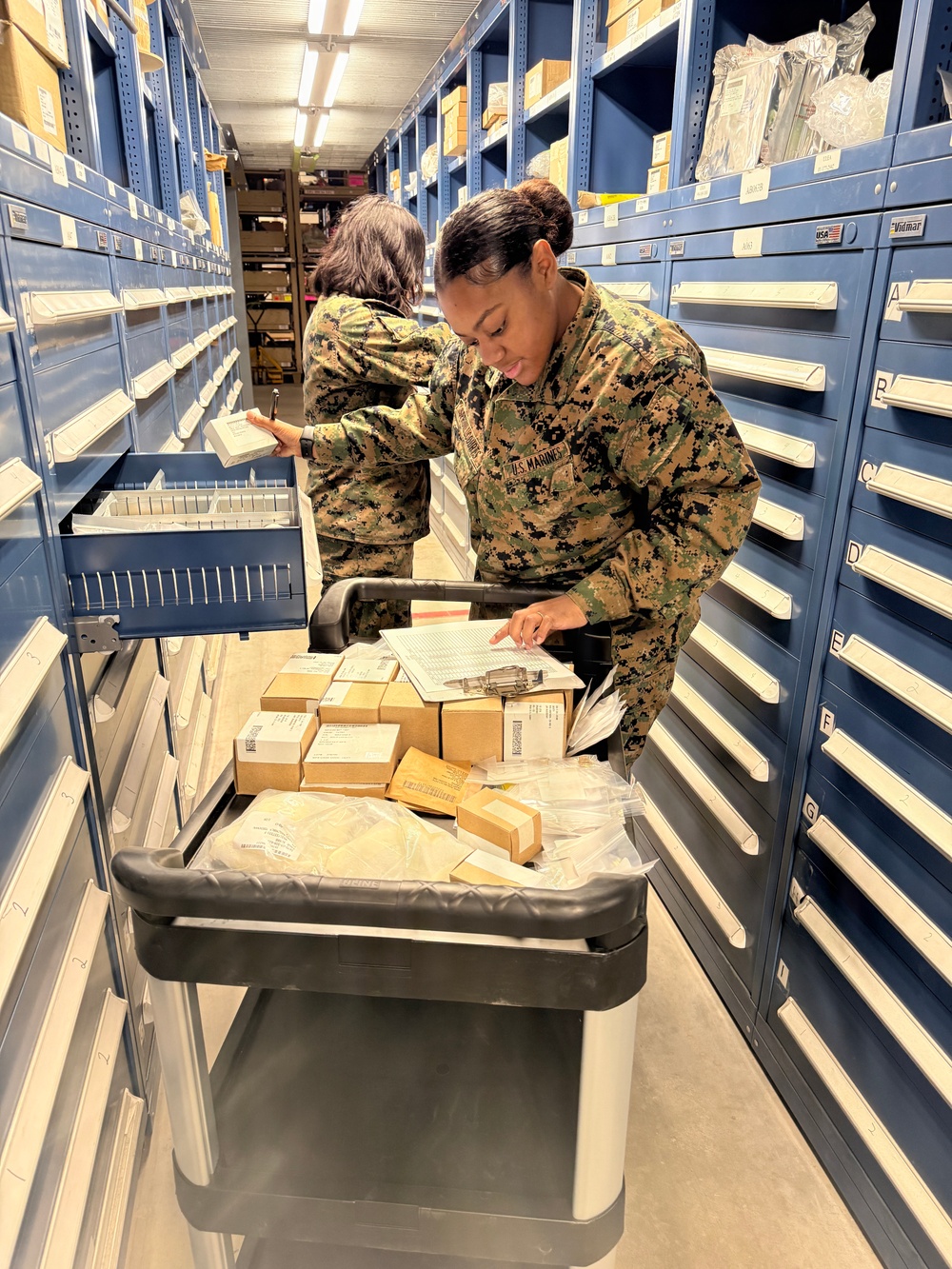 MALS-14 Conducts Aircraft Parts Inventory