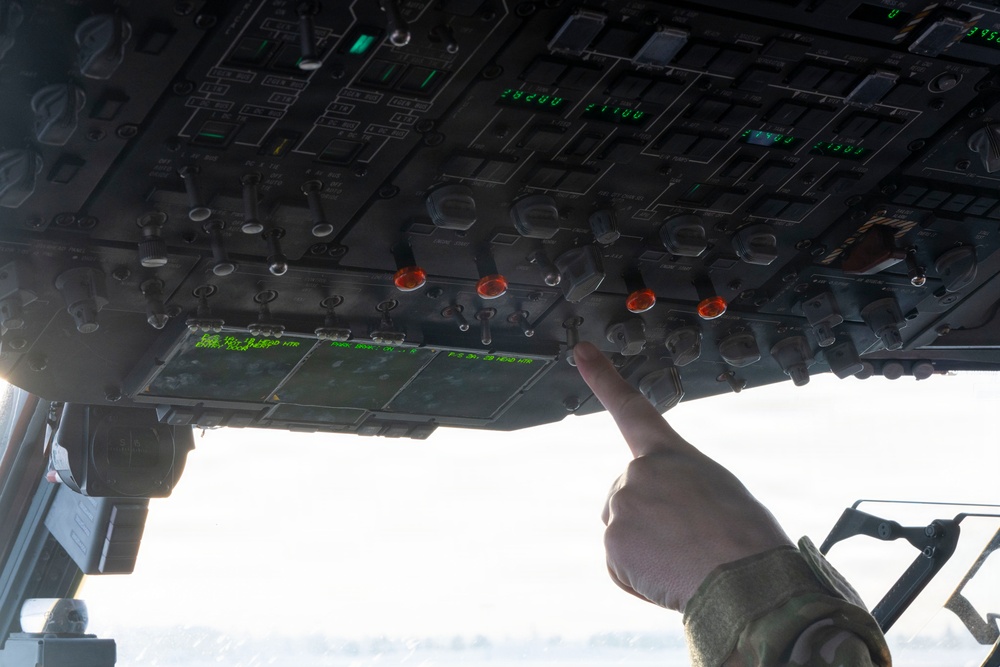 The 14th Airlift Squadron conducts a low-level sortie during Exercise Palmetto Reach