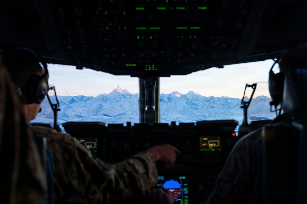 The 14th Airlift Squadron conducts a low-level sortie during Exercise Palmetto Reach